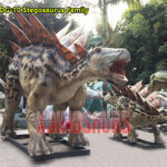 Animatronic Stegosaurus Group