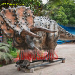 Animatronic Triceratops