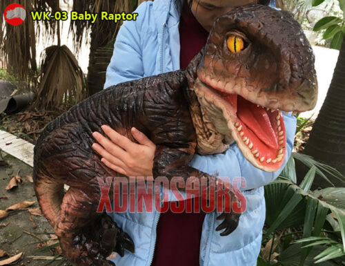 Baby Raptor Puppet