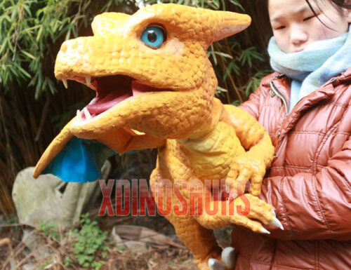 Cartoon Cartoon Dragon Puppet