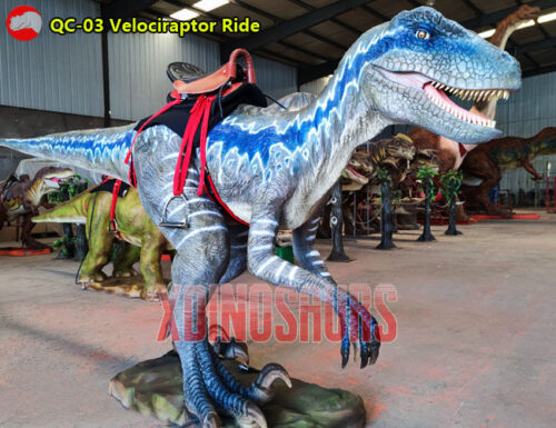 Jurassic Velociraptor Ride