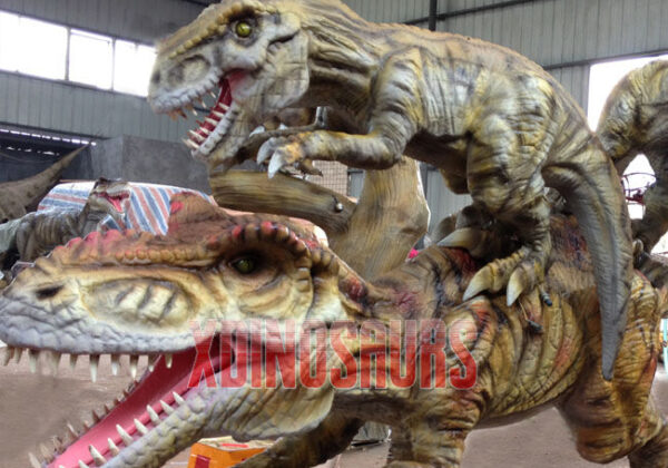 Juvenile Trex Fighting Models