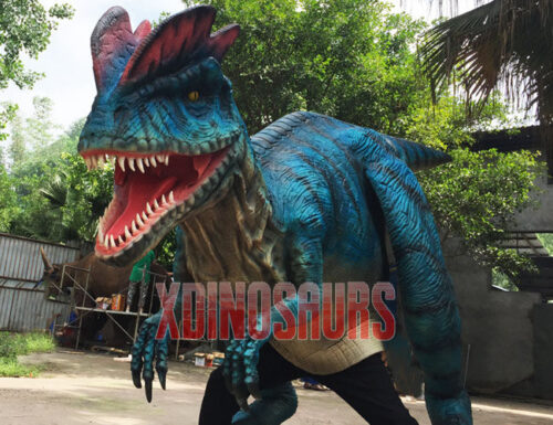 Life Size Dilophosaurus Costume