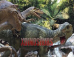 Raptors Hunt Iguanodon Model