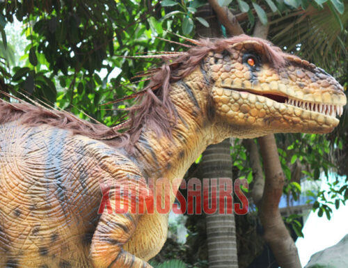 Realistic Velociraptor Costume