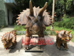 Robot Triceratops Family