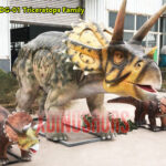 Triceratops Family Model