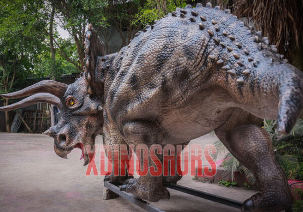 Robotic Triceratops Model