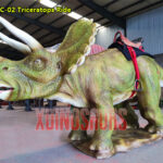 Robotic Triceratops Ride