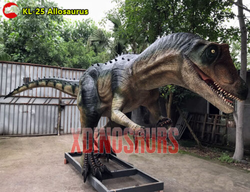 Animatronic Allosaurus