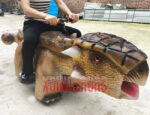 Animatronic Ankylosaurus Car