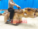 Animatronic Ankylosaurus Car