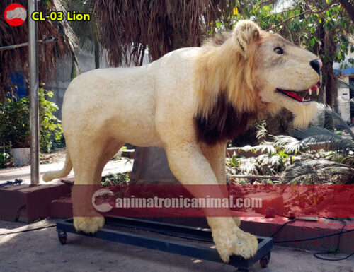 Animatronic Lion Model