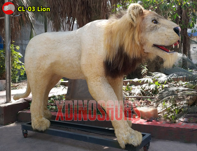 Life Size Lion Model