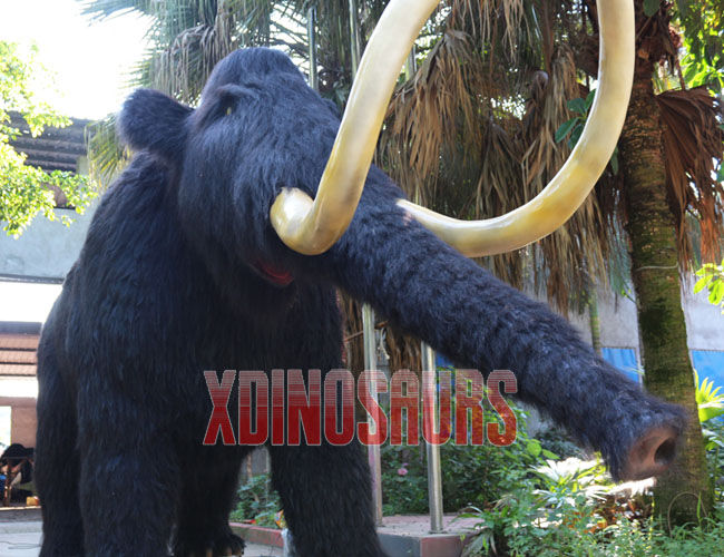 Animatronic Mammoth Model