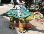 Built Walking Ankylosaurus Ride