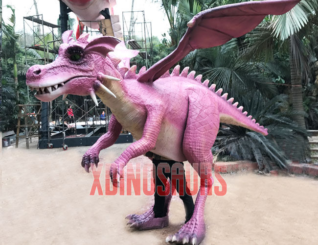 Pink Dragon Costume