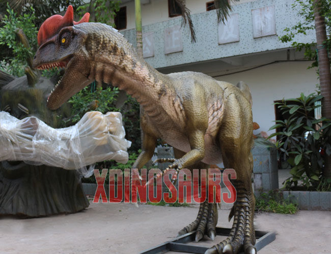 Customized Dilophosaurus Model