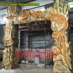 Dinosaur Fossil Door