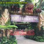 Dinosaur Style Entrance