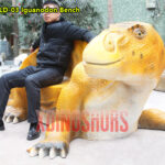 Iguanodon Bench Sculpture