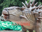 Life Size Ankylosaurus Replica