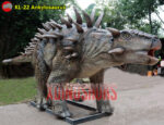 Lifelike Ankylosaurus Replica KL22