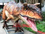 Lifelike Carnotaurus Model