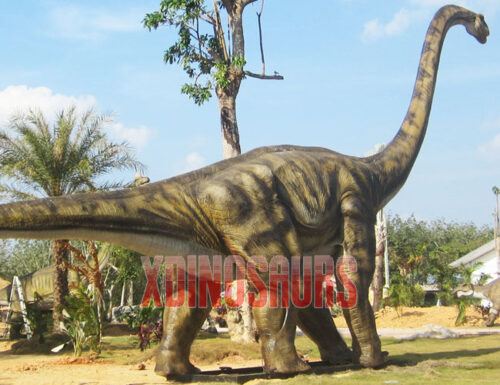 Lifelike Omeisaurus Model
