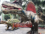 Lifelike Spinosaurus Model