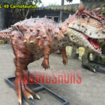 Lifesized Carnotaurus Model