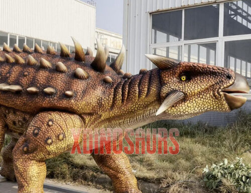 Robot Ankylosaurus Model