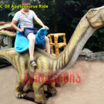 Animatronic Apatosaurus Ride