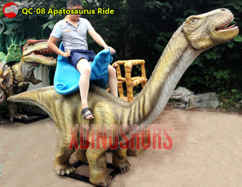 Animatronic Apatosaurus Ride