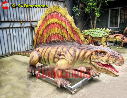 Animatronic Dimetrodon