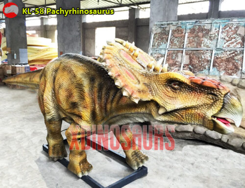 Animatronic Pachyrhinosaurus