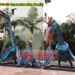 Animatronic Quetzalcoatlus Family