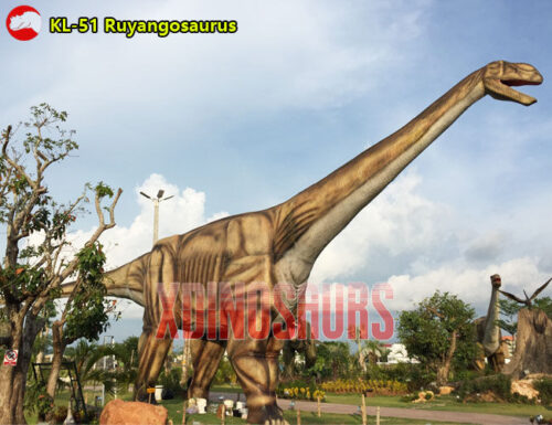 Animatronic Ruyangosaurus