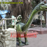 Decorated Brachiosaurus Ride