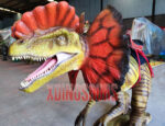 Decorated Dilophosaurus Ride