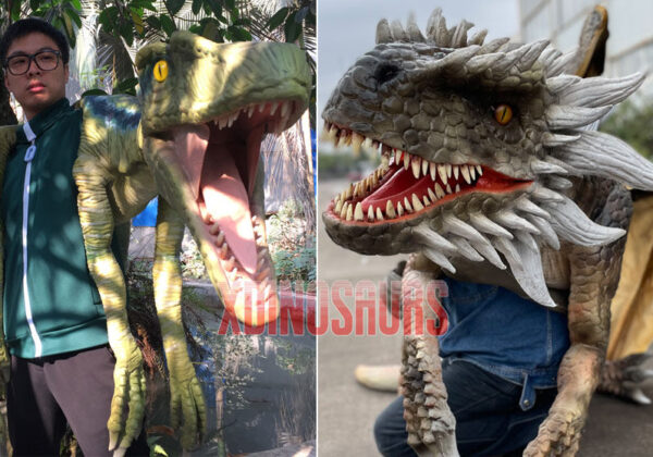 Dragon Dinosaur Shoulder Puppet