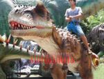 Funny Carnotaurus Ride