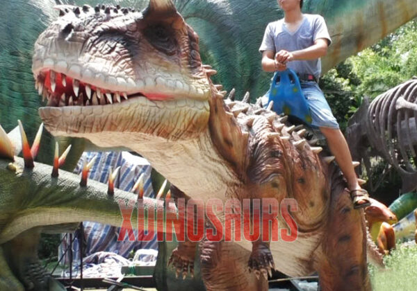 Funny Carnotaurus Ride