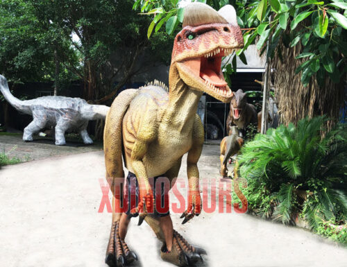 Interactive Dilophosaurus Costume