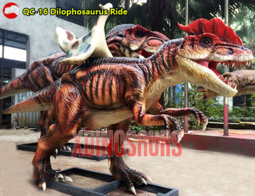 Interactive Dilophosaurus Ride