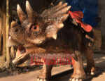 Interactive Triceratops Ride