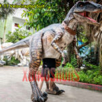 Interactive Velociraptor Costume