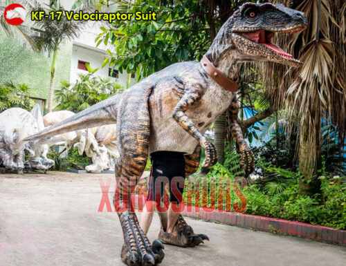 Interactive Velociraptor Costume