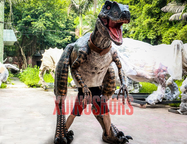 Visible Legs Velociraptor Suit