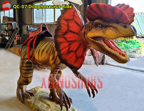 Jurassic Dilophosaurus Ride